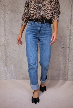 Jeans-EASY-CLOTHES Jeans Maddie - BleuEasy Clothes Bleu       