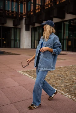 Jeans-EASY-CLOTHES Jeans Maddie - BleuEasy Clothes Bleu       