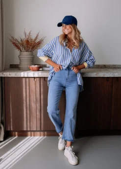 Jeans-EASY-CLOTHES Jeans Solan - bleu clairEasy Clothes Bleu clair       