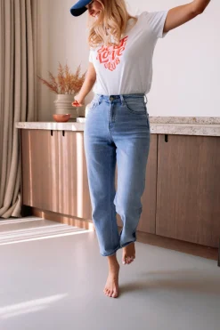 Jeans-EASY-CLOTHES Jeans Solan - bleu clairEasy Clothes Bleu clair       