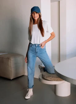 Jeans-EASY-CLOTHES Jeans Solan - bleu clairEasy Clothes Bleu clair       