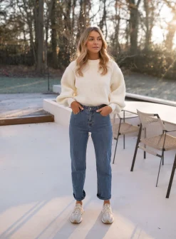 Jeans-EASY-CLOTHES Jeans Solan - bleu moyenEasy Clothes Bleu moyen       