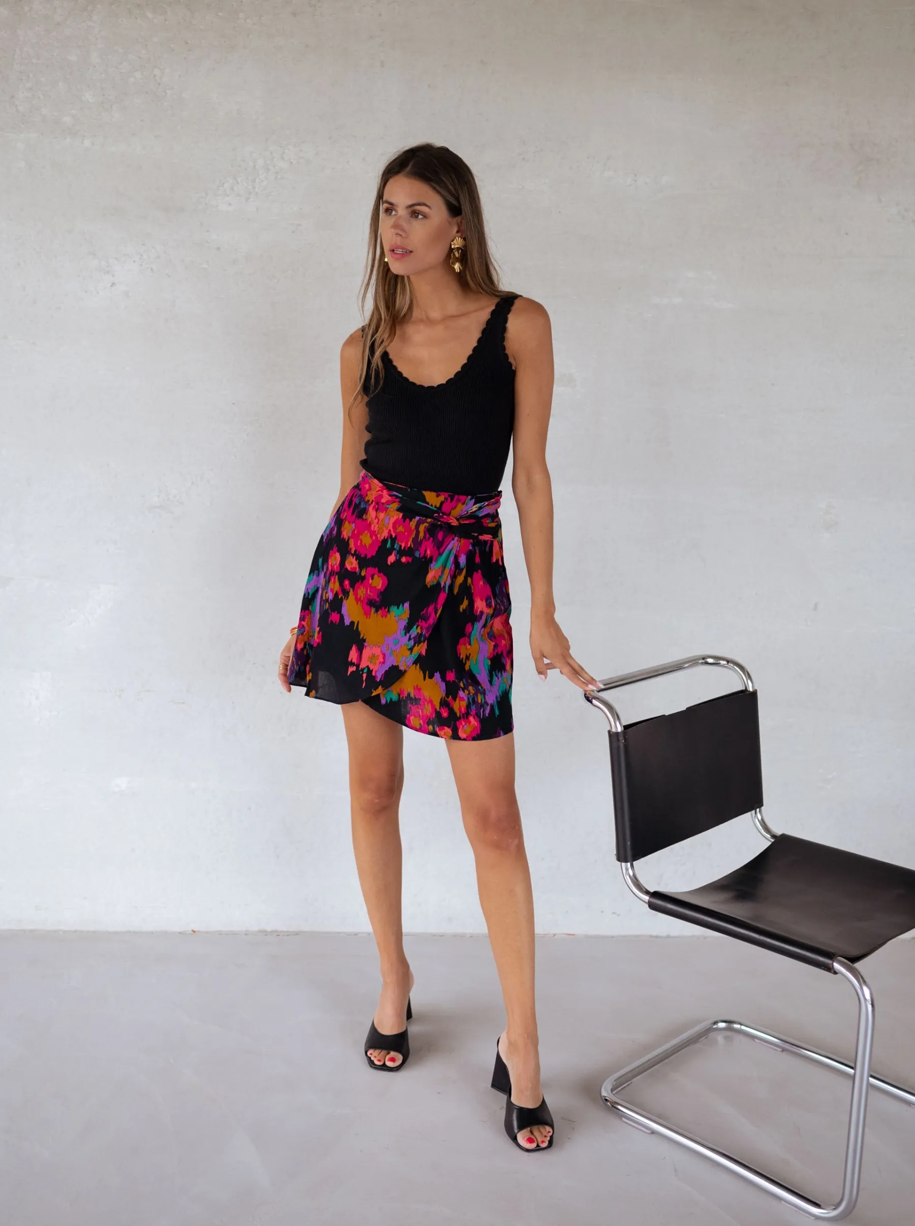 Jupes & Shorts-EASY-CLOTHES Jupe Béné - à motifsEasy Clothes À motifs