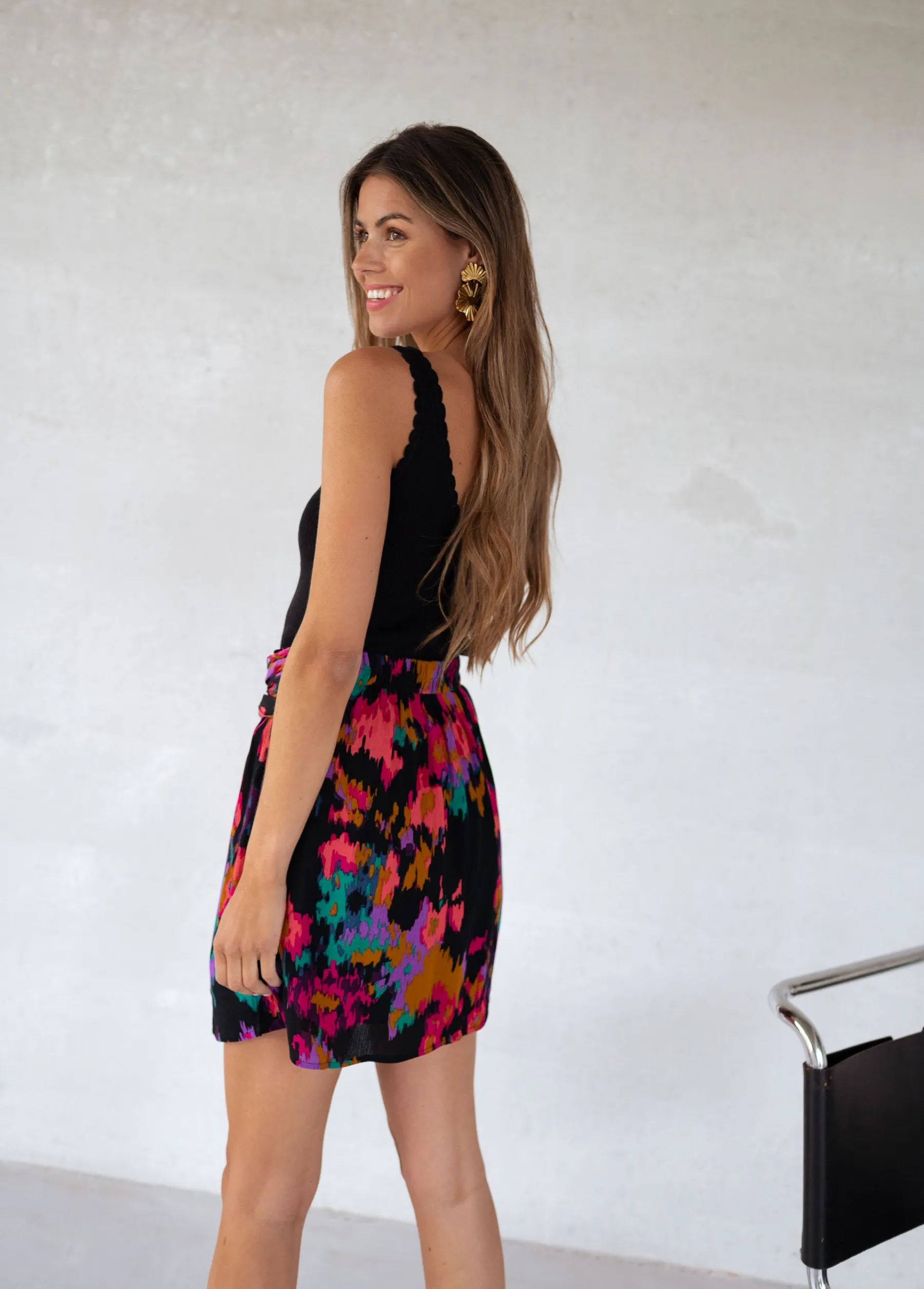 Jupes & Shorts-EASY-CLOTHES Jupe Béné - à motifsEasy Clothes À motifs