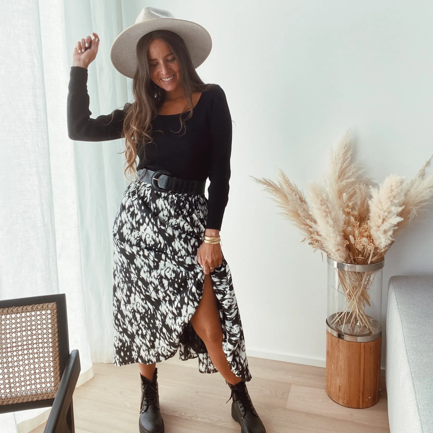 Jupes & Shorts-EASY-CLOTHES Jupe Cally - à motifsEasy Clothes À motifs