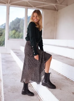 Jupes & Shorts-EASY-CLOTHES Jupe Davis - léopardEasy Clothes Léopard
