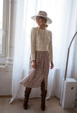 Jupes & Shorts-EASY-CLOTHES Jupe Elyne CREATION - à motifsEasy Clothes À motifs