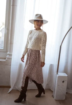 Jupes & Shorts-EASY-CLOTHES Jupe Elyne CREATION - à motifsEasy Clothes À motifs       