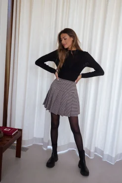 Jupes & Shorts-EASY-CLOTHES Jupe Jenny CREATION - à carreauxEasy Clothes À carreaux