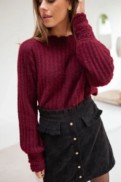 Jupes & Shorts-EASY-CLOTHES Jupe Lando - noireEasy Clothes Noire