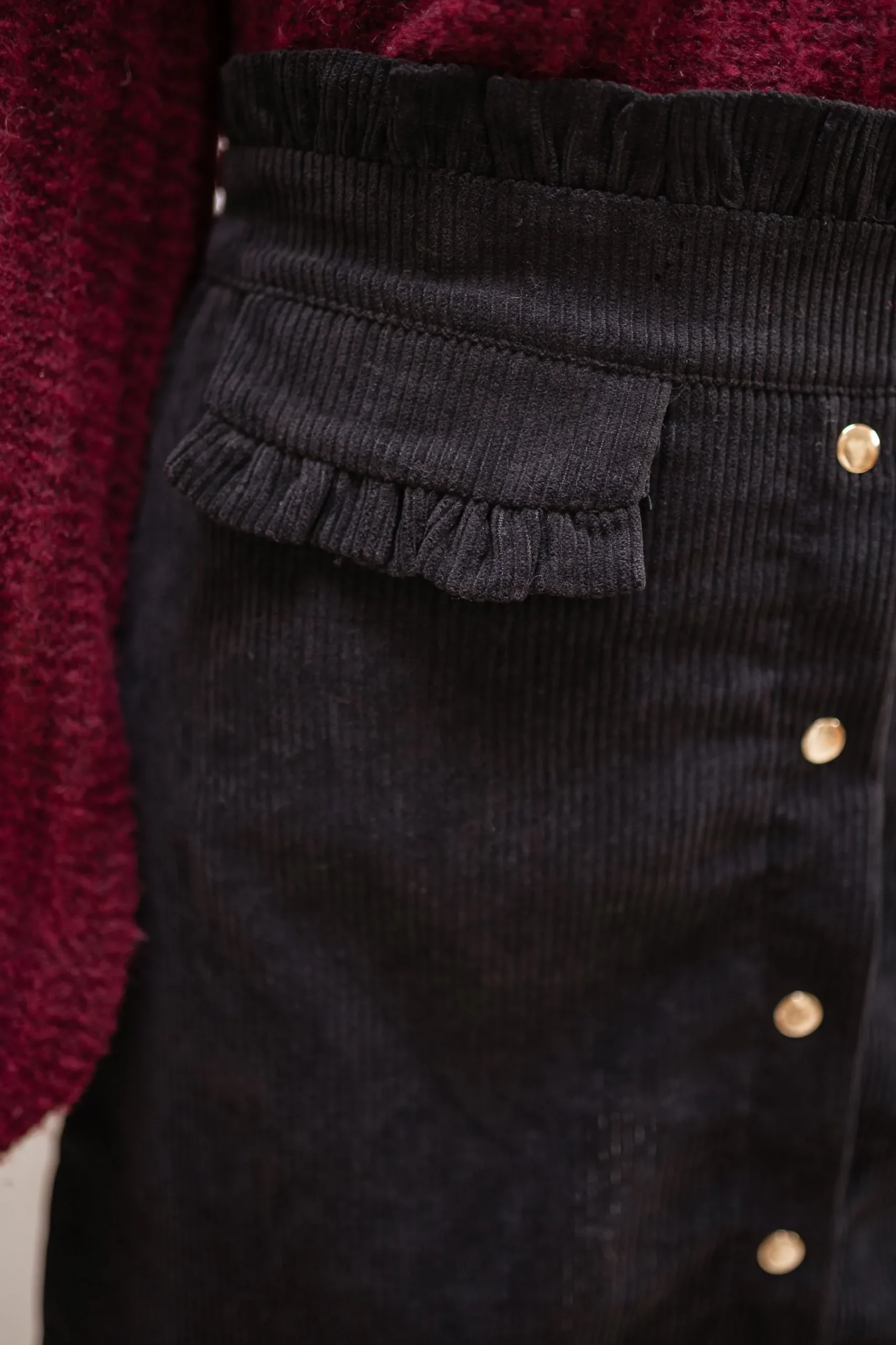 Jupes & Shorts-EASY-CLOTHES Jupe Lando - noireEasy Clothes Noire