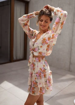 Jupes & Shorts-EASY-CLOTHES Jupe Lush - fleurieEasy Clothes Fleurie