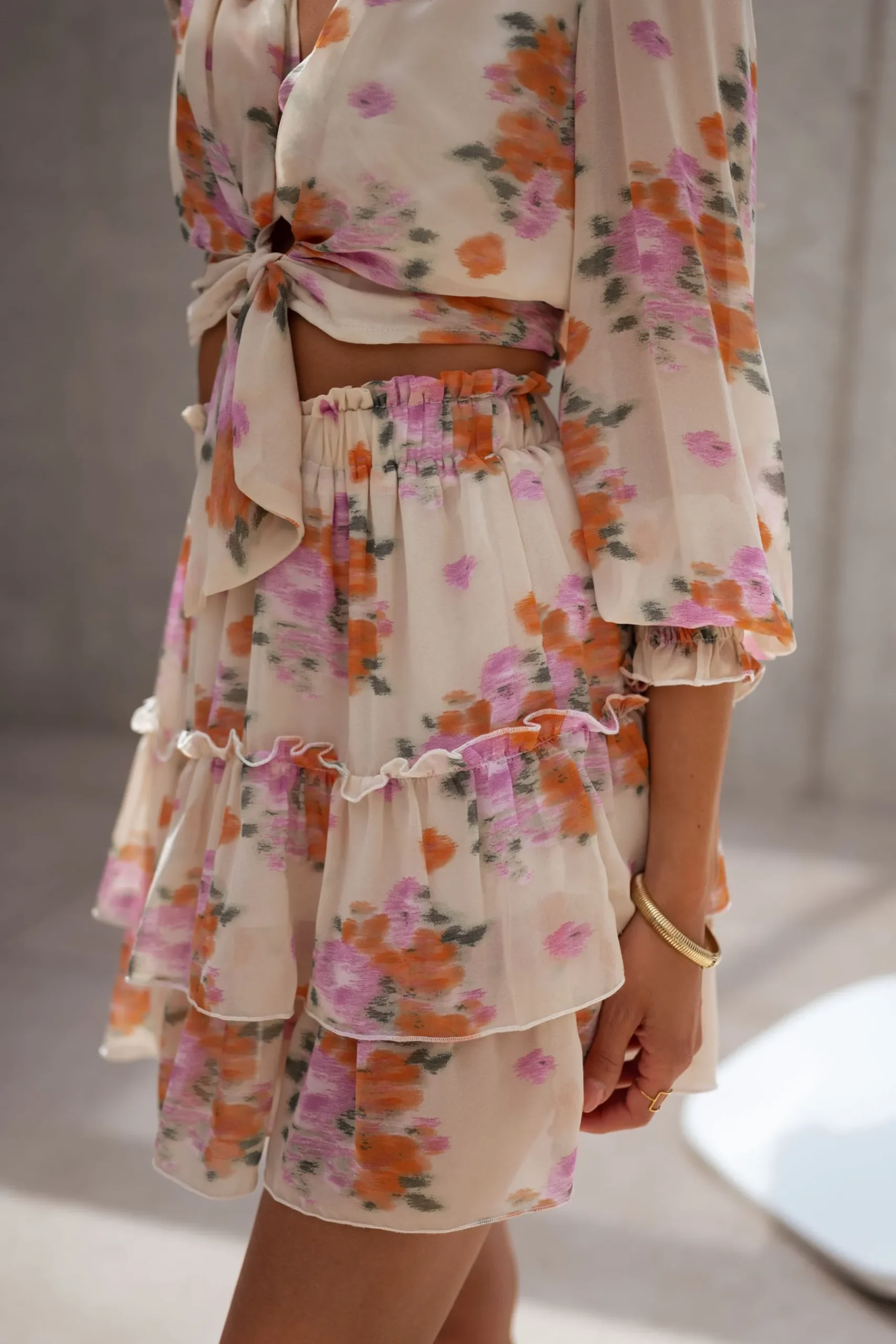 Jupes & Shorts-EASY-CLOTHES Jupe Lush - fleurieEasy Clothes Fleurie