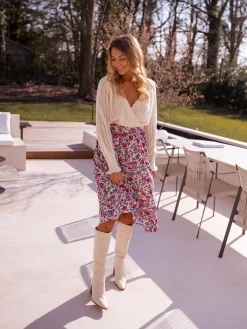 Jupes & Shorts-EASY-CLOTHES Jupe Nina - à motifsEasy Clothes À motifs       