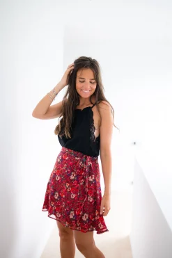 Jupes & Shorts-EASY-CLOTHES Jupe Prisca CREATION - à fleursEasy Clothes À fleurs       