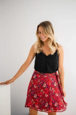 Jupes & Shorts-EASY-CLOTHES Jupe Prisca CREATION - à fleursEasy Clothes À fleurs       