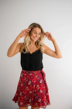 Jupes & Shorts-EASY-CLOTHES Jupe Prisca CREATION - à fleursEasy Clothes À fleurs       