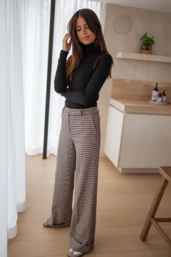 Pantalons-EASY-CLOTHES Pantalon Delf CREATION - à carreauxEasy Clothes À carreaux       