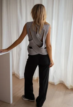 Pantalons-EASY-CLOTHES Pantalon Denver - noirEasy Clothes Noir       