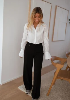 Pantalons-EASY-CLOTHES Pantalon Denver - noirEasy Clothes Noir       
