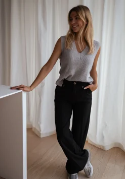 Pantalons-EASY-CLOTHES Pantalon Denver - noirEasy Clothes Noir       