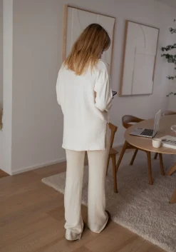 Pantalons-EASY-CLOTHES Pantalon Dickie - écruEasy Clothes Écru       