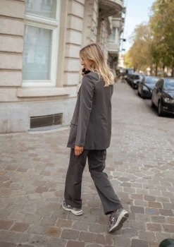 Pantalons-EASY-CLOTHES Pantalon Ellie - grisEasy Clothes Gris