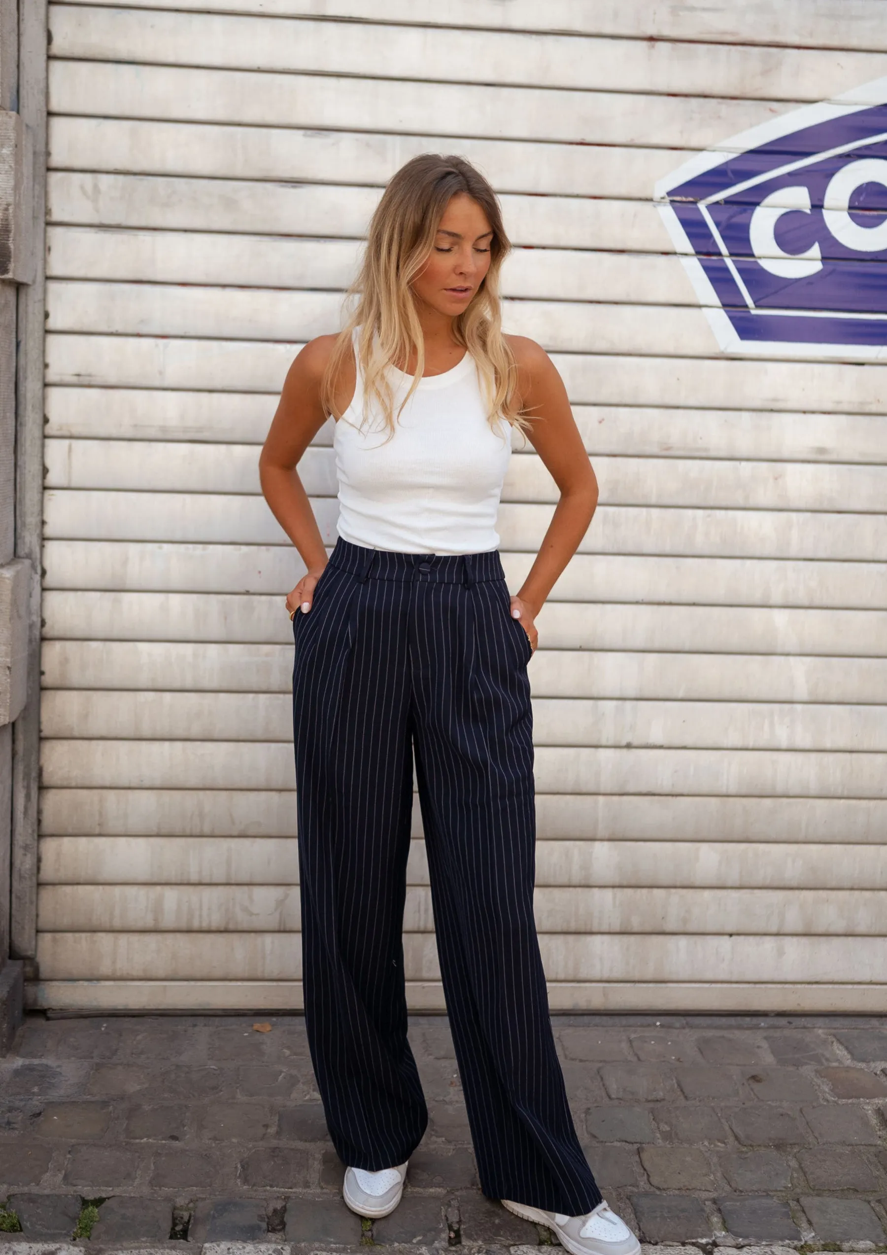 Pantalons-EASY-CLOTHES Pantalon Jimmy - bleu foncéEasy Clothes Bleu foncé