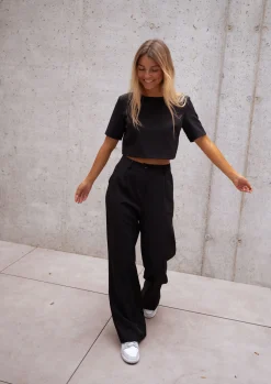 Pantalons-EASY-CLOTHES Pantalon Marius - noirEasy Clothes Noir       