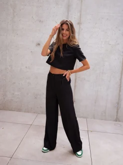 Pantalons-EASY-CLOTHES Pantalon Marius - noirEasy Clothes Noir       