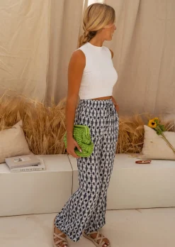 Pantalons-EASY-CLOTHES Pantalon Simona - Tie & Dye - Fluide & ConfortableEasy Clothes En tie & dye       