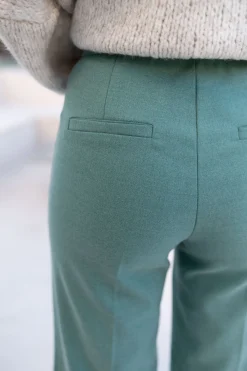 Pantalons-EASY-CLOTHES Pantalon Soda - vertEasy Clothes Vert       