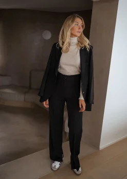 Pantalons-EASY-CLOTHES Pantalon Sulli CREATION - noirEasy Clothes Noir       