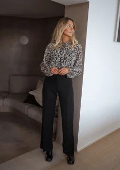 Pantalons-EASY-CLOTHES Pantalon Sulli CREATION - noirEasy Clothes Noir       