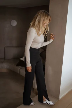 Pantalons-EASY-CLOTHES Pantalon Sulli CREATION - noirEasy Clothes Noir       