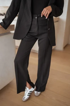 Pantalons-EASY-CLOTHES Pantalon Sulli CREATION - noirEasy Clothes Noir       