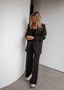 Pantalons-EASY-CLOTHES Pantalon Sulli CREATION - noirEasy Clothes Noir       