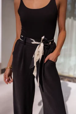 Pantalons-EASY-CLOTHES Pantalon Vanina - noirEasy Clothes Noir       