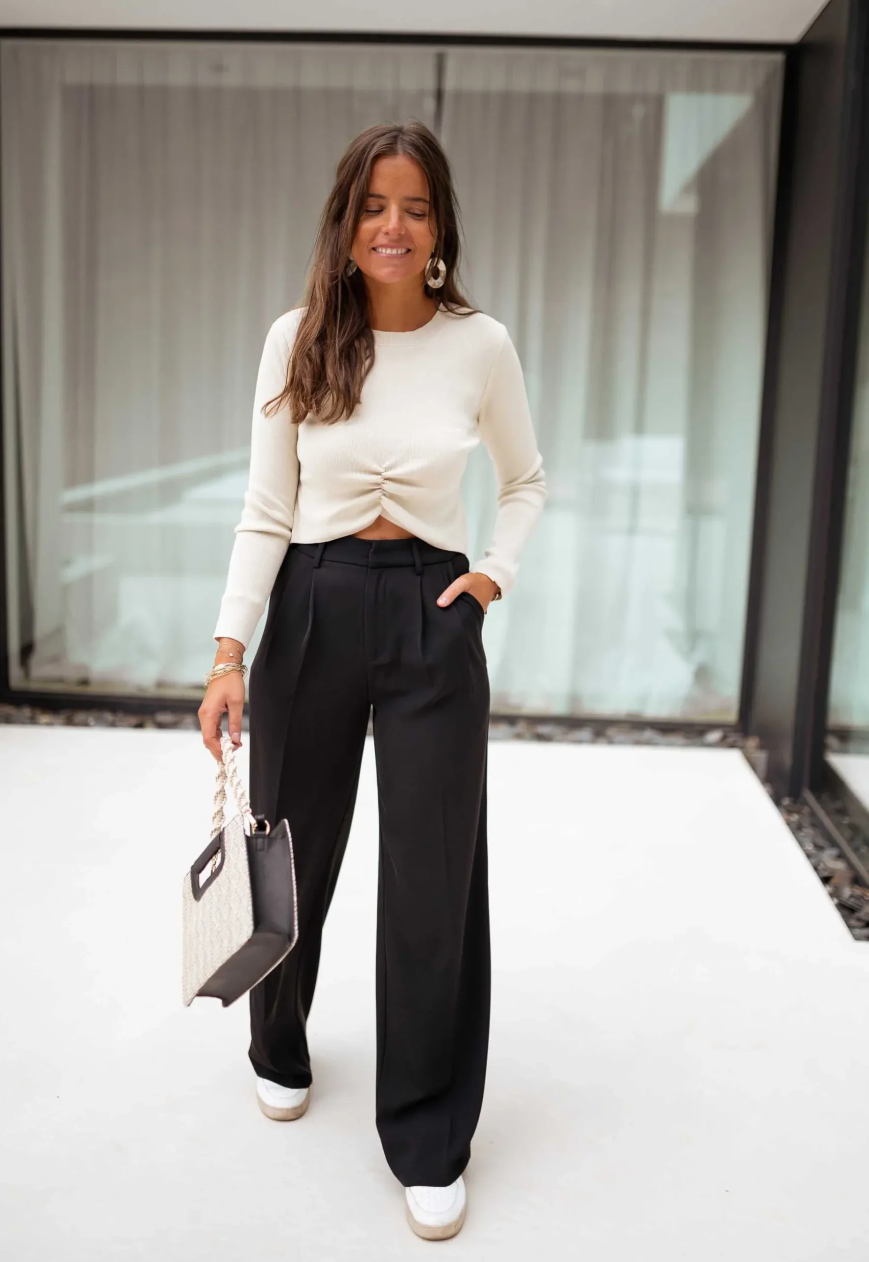 Pantalons-EASY-CLOTHES Pantalon Victor - noirEasy Clothes Noir