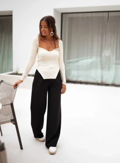 Pantalons-EASY-CLOTHES Pantalon Victor - noirEasy Clothes Noir
