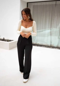 Pantalons-EASY-CLOTHES Pantalon Victor - noirEasy Clothes Noir