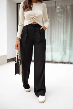 Pantalons-EASY-CLOTHES Pantalon Victor - noirEasy Clothes Noir