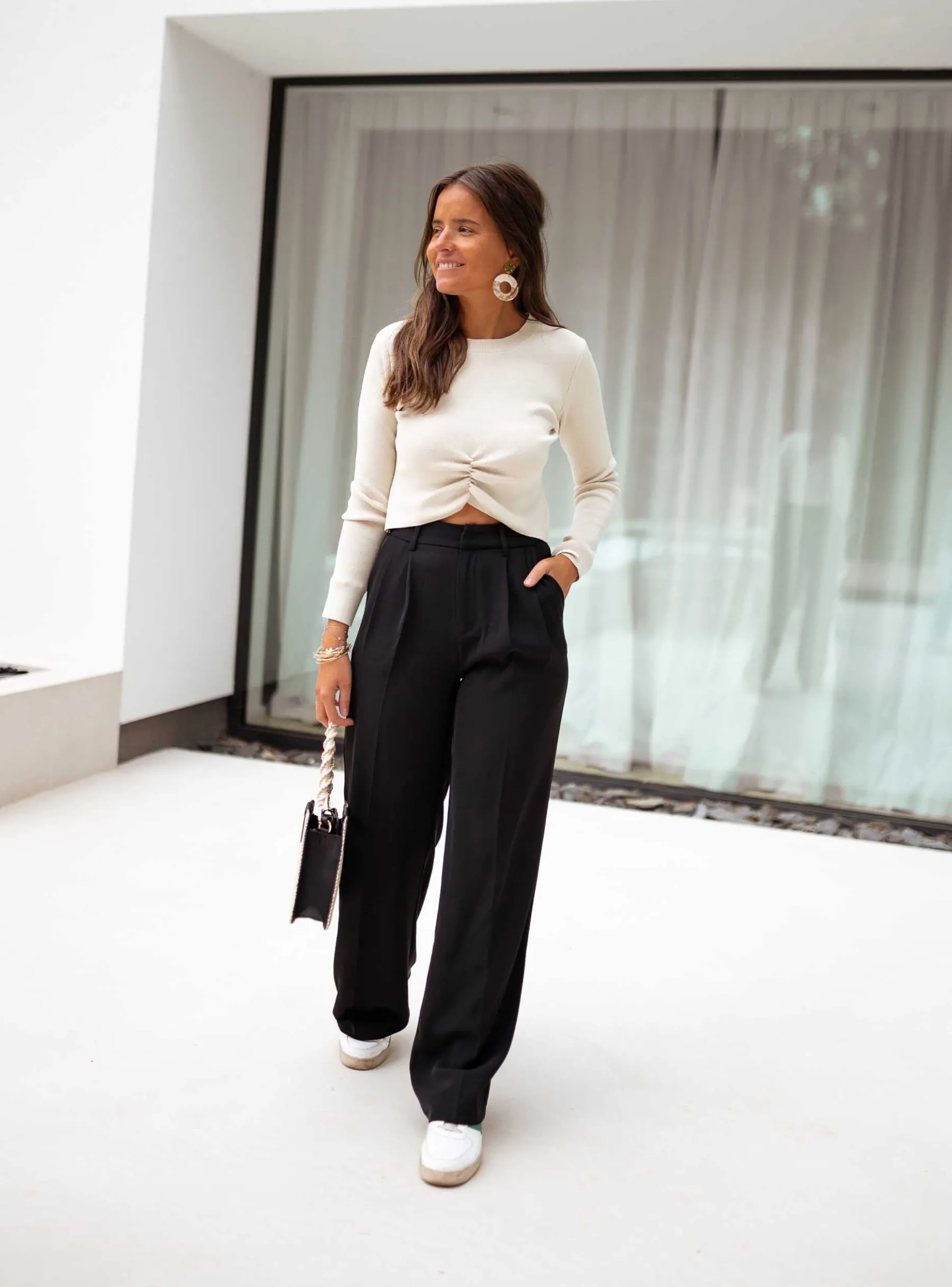 Pantalons-EASY-CLOTHES Pantalon Victor - noirEasy Clothes Noir