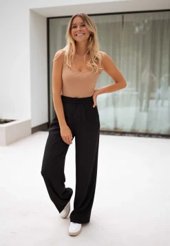 Pantalons-EASY-CLOTHES Pantalon Victor - noirEasy Clothes Noir