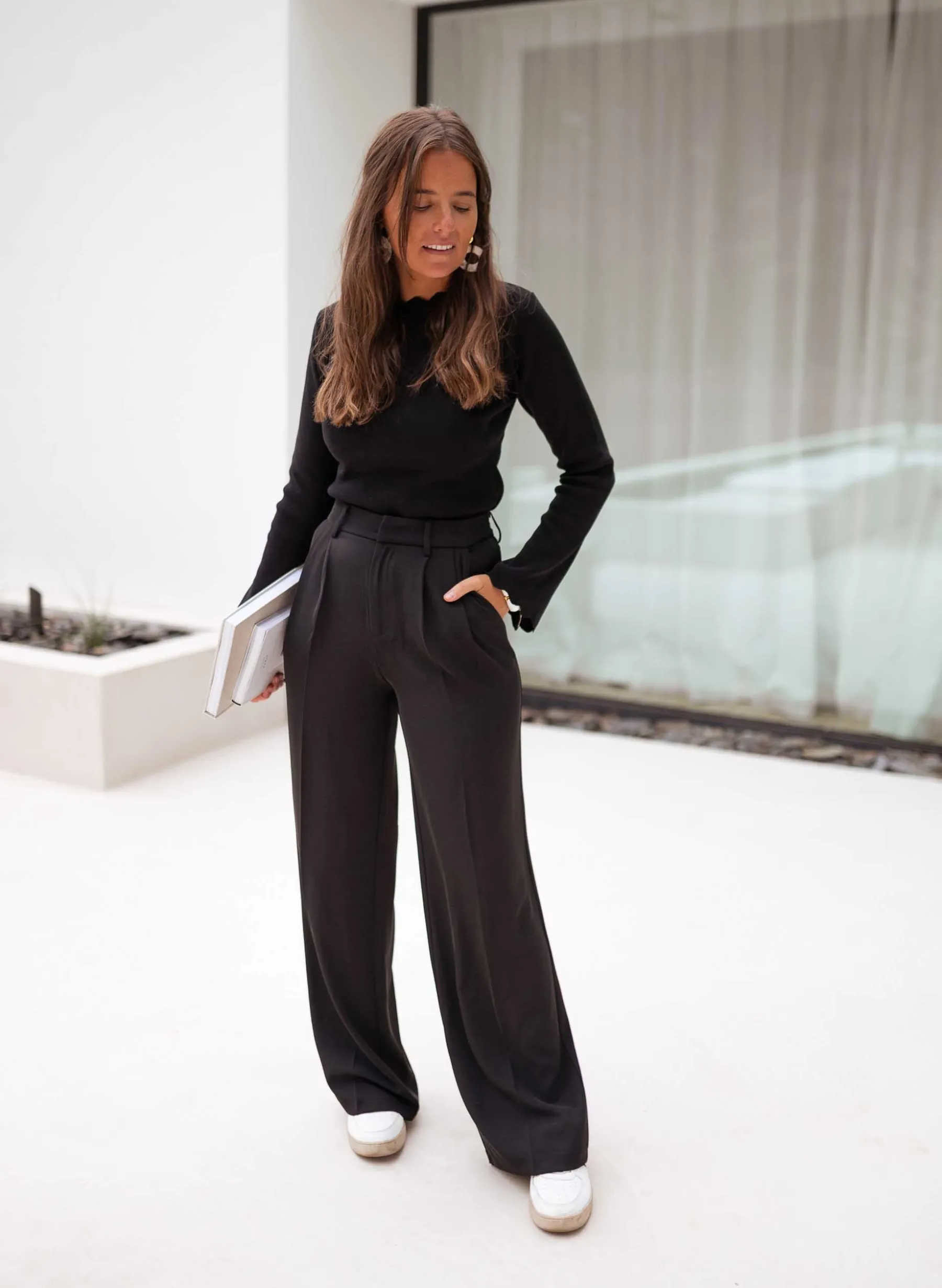 Pantalons-EASY-CLOTHES Pantalon Victor - noirEasy Clothes Noir