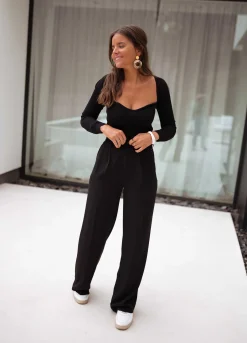 Pantalons-EASY-CLOTHES Pantalon Victor - noirEasy Clothes Noir