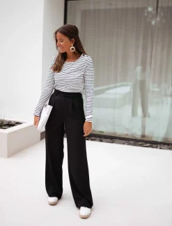 Pantalons-EASY-CLOTHES Pantalon Victor - noirEasy Clothes Noir