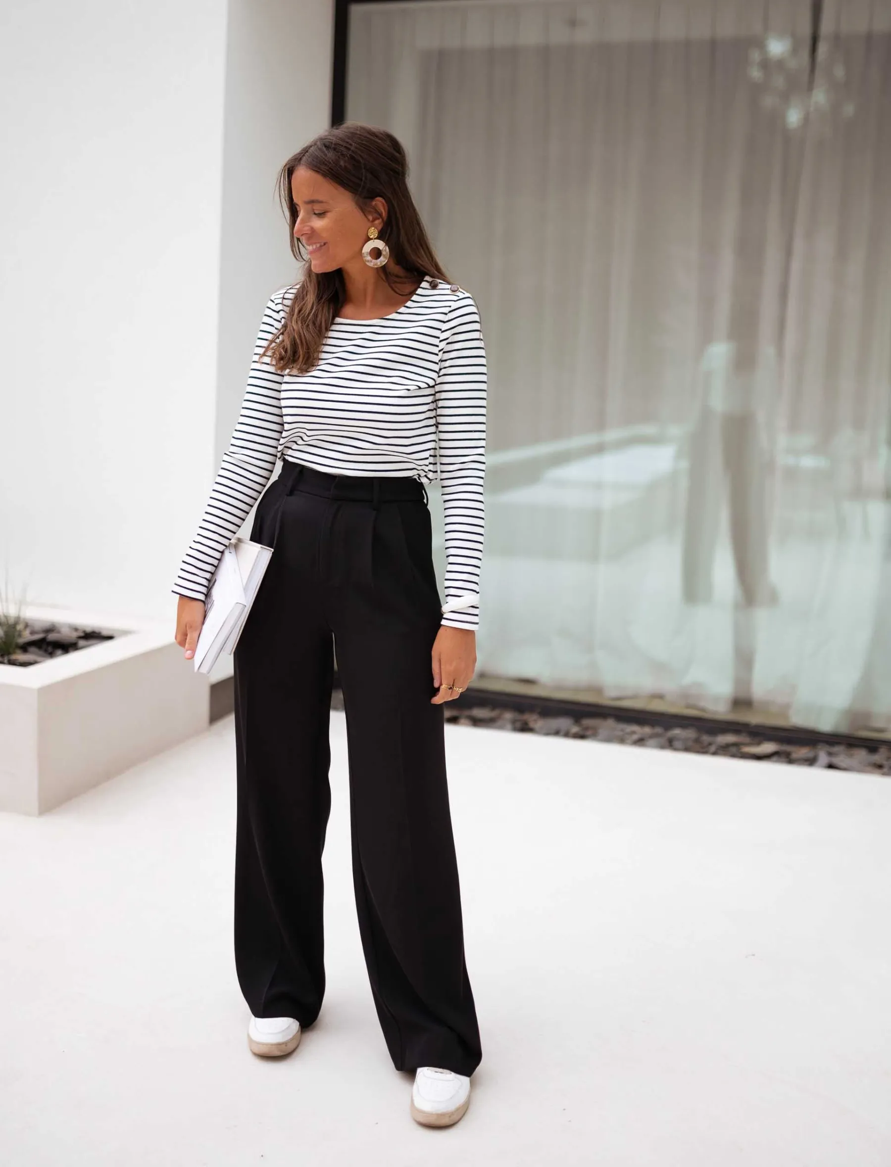 Pantalons-EASY-CLOTHES Pantalon Victor - noirEasy Clothes Noir