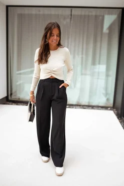 Pantalons-EASY-CLOTHES Pantalon Victor - noirEasy Clothes Noir