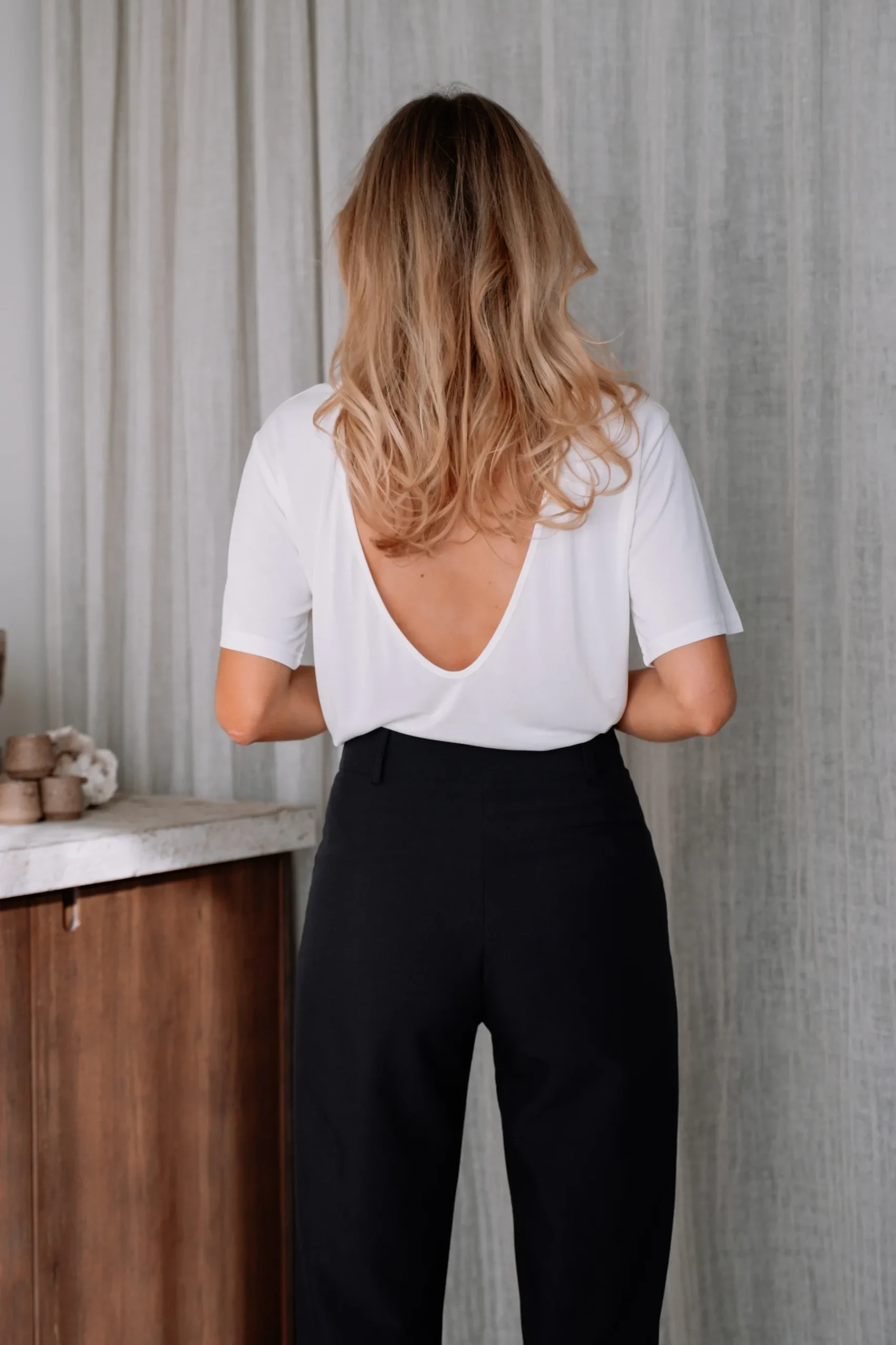 Pantalons-EASY-CLOTHES Pantalon Zane CREATION - bleu foncéEasy Clothes Bleu foncé